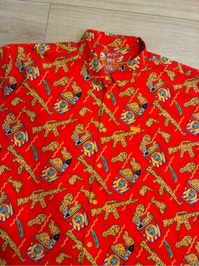 Retro Rifle Men’s Box Cutter Button Down Shirt Performance AOP Size 4XL